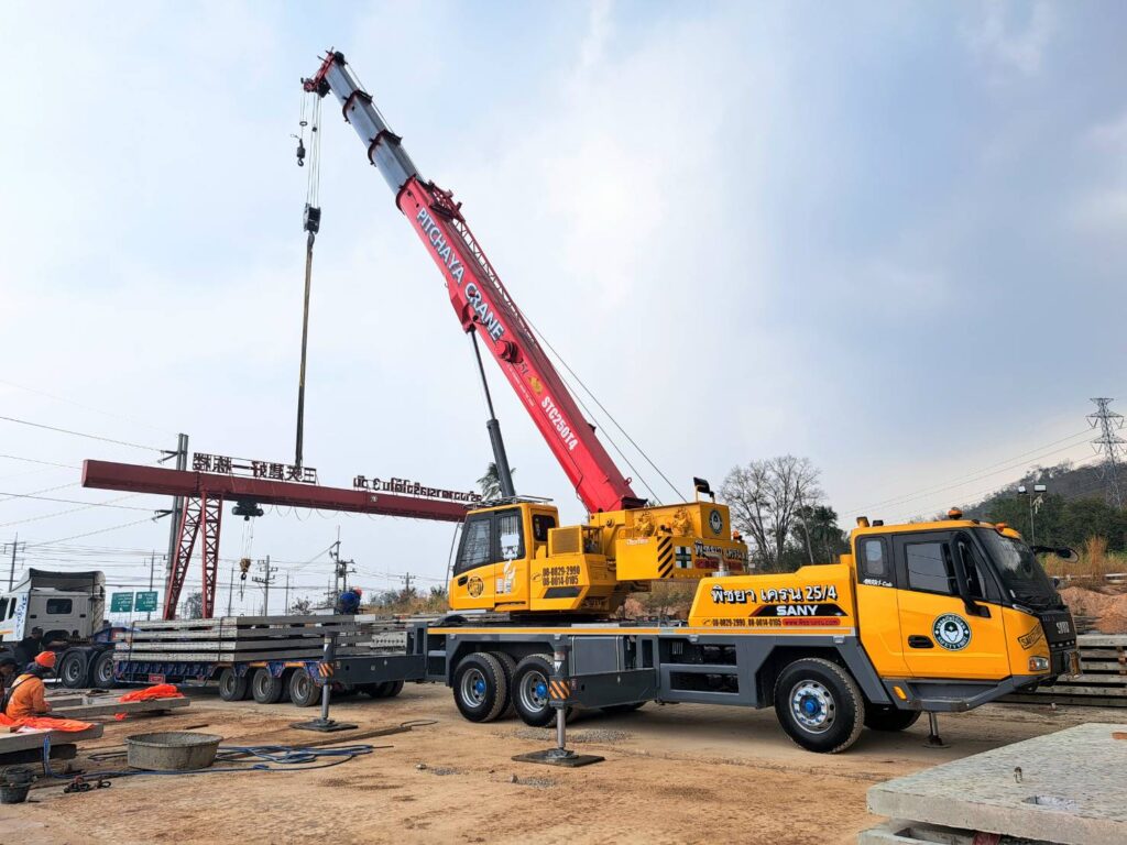 รถเครนสุรศักดิ์ให้เช่า - พิชยาเครน