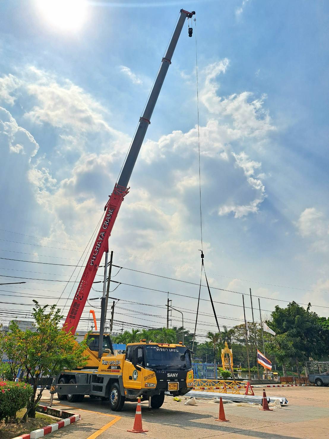 รถเครนมาบยางพร-พิชยาเครน