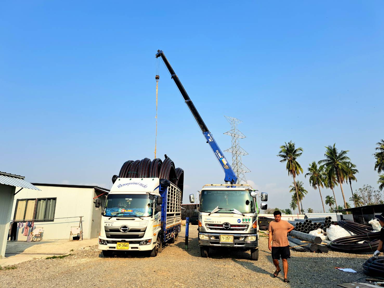 รถเฮี๊ยบมาบยางพร-พิชยาเครน