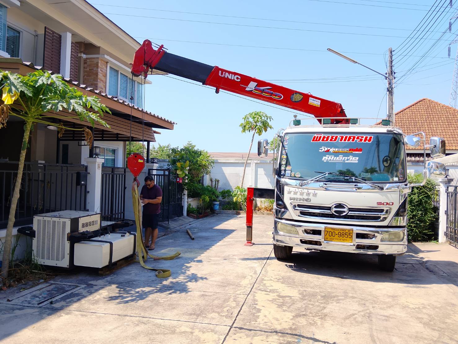 รถเฮี๊ยบพัทยา-พิชยาเครน