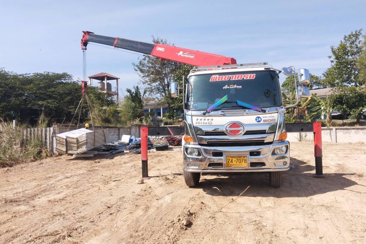 รถเฮี๊ยบ8ตันรับจ้าง-พิชยาเครน