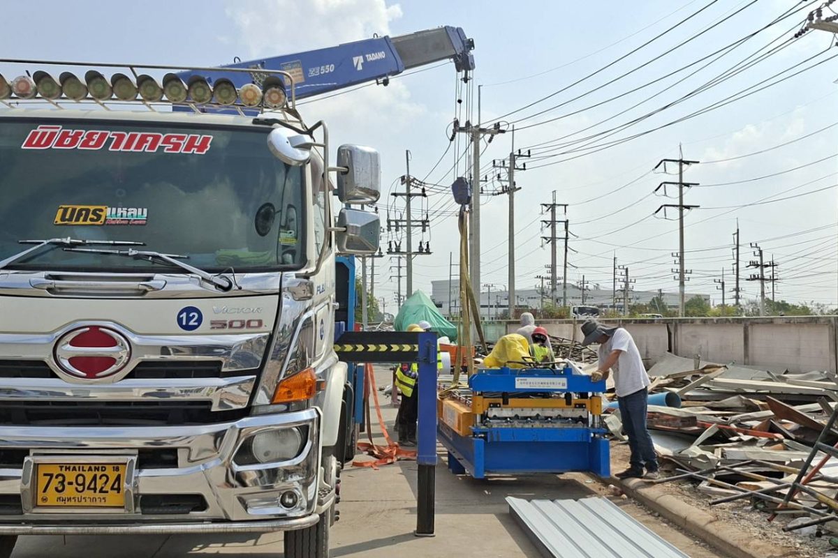 รถเฮี๊ยบมาบยางพร โดยพิชยาเครน