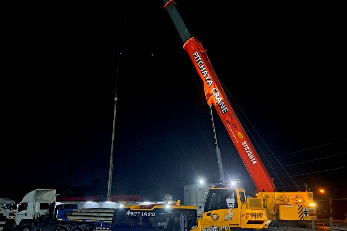 รถเครนสุรศักดิ์ให้เช่า - พิชยาเครน